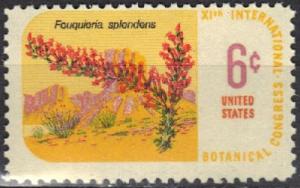 #1378, Single,  \Ocotillo\  MNH,  .6 Cent