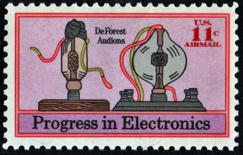 SC#C86 11¢ Electronics Progress: DeForest Audions Single (1973) MNH