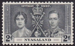 Nyasaland 1937 SG129 HM