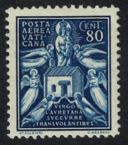 Vatican Transportation of the Holy House 80c 1953 MH SC#C4 SG#58