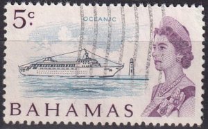 Bahamas #256 F-VF Used CV $4.50 (Z2472)