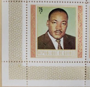 Guinea Conakry - Martyrs De La Liberte - Martin Luther King JR Single Stamp MNH