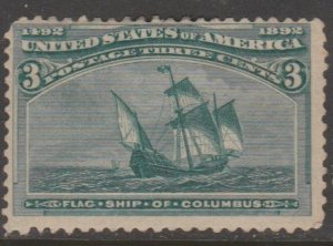 U.S. Scott #232 Columbian Stamp - Mint Single