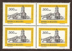 ARGENTINA SC# 1171 VF MNH 1977 Block of 4