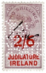 (I.B) QV Revenue : Judicature Ireland 2/6d (1895)