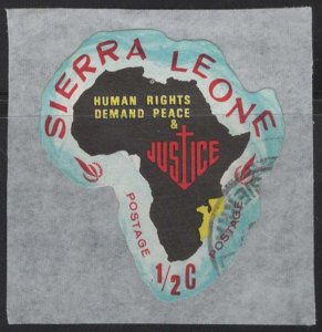 Sierra Leone #357 (1968), postally used single