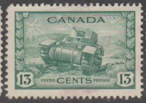Canada Scott #258 Stamp - Used Single