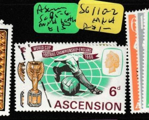 Ascension Island SG 95-6 Football MNH (9gdv) 