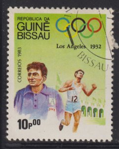 Guinea-Bissau 493 Olympic Running 1983