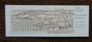 Great Britain 10p Oast Houses Farm Buildings Booklet 