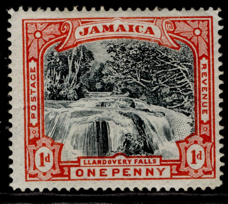 JAMAICA QV SG32, 1d slate-black & red, M MINT. Cat £14. 