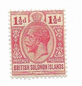 British Soloman Islands #23 MH - Stamp - CAT VALUE $2.50