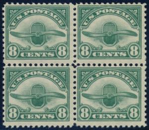 #C4 F-VF OG NH BLOCK OF 4 CV $160.00 BQ9669