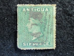 ANTIGUA - SCOTT# 4 - USED - CAT VAL $30.00