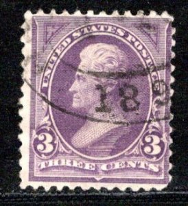 United States Scott # 253, used