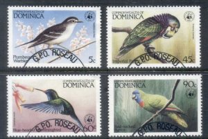 Dominica 1984 WWF  Birds of the Caribbean FU