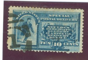 United States #E1 Used Single