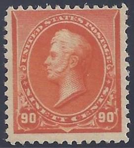 Scott #229 Mint PH OG F-VF