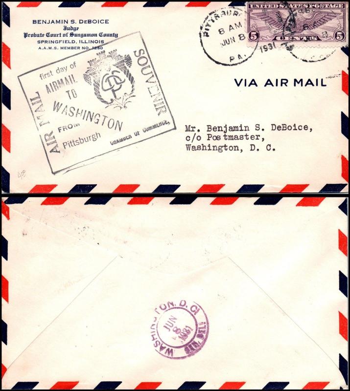 Goldpath: US Air Mail 1931  _CV22_P10