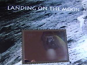 U.S.# 3413-MNH--SOUVENIR SHEET--LANDING ON THE MOON---HOLOGRAM---2000