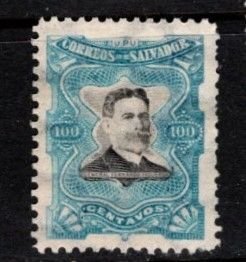 El Salvador - #390 President Fernando Figueroa- Used