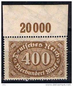 Germany 1923,Sc.#202 P MNH, Plate Printing Margin cv € 2,00