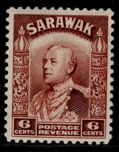 SARAWAK GV SG111a, 6c lake-brown, M MINT.