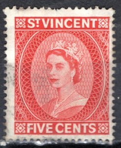 St Vincent: 1955; Sc. #190, Used Single Stamp