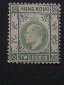 ​HONG KONG-1903 SC#72 119 YEARS OLD-KING EDWARD VII MNH VF VERY OLD RARE