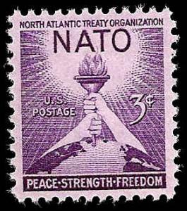 # 1008 MINT NEVER HINGED NATO