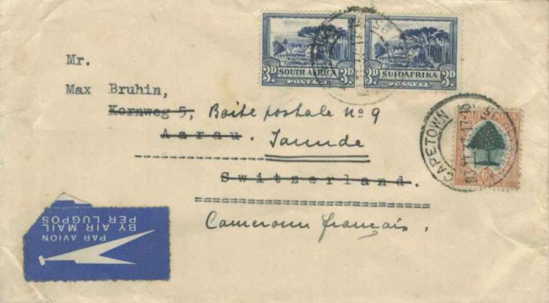 South Africa 1937 Postal History