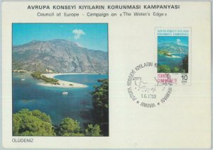 81354 - TURKEY - Postal History -  FDC  MAXIMUM CARD - 1983 Nature MOUNTAIN