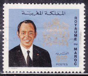 Morocco 285 King Hassan II, Coat of Arms 1973