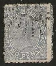 Queensland 67, used, .  1882.  (A826)