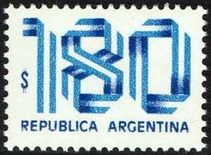 Argentina #1205  MNH - 180p Numeral (1978)