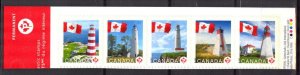 Canada 2007 Flags Loghthouses Mi. 2441/5 Strip MNH