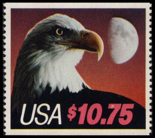 US #2122b TYPE II EAGLE AND HALF MOON MNH BOOKLET SINGLE