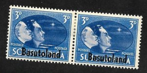 Basutoland 1945 - M - Pair - Scott #31