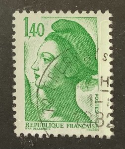 France 1982 Scott 1795 used - 1.40fr, Liberty,  Liberté de Gandon