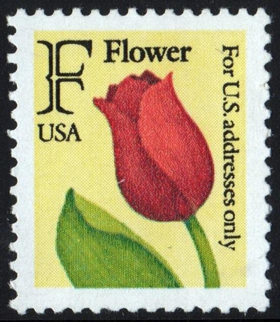 SC#2517 (29¢) F Rate Flower Single (1991) MNH