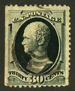 U.S. #190 USED THIN