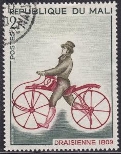 Mali 109 CTO 1968 Draisienne Bicycle, 1809