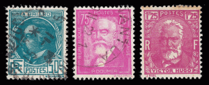France 1933 Sc 291-93 UF (293 MH)