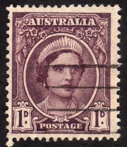 1943, Australia 1p Used, Sc 191