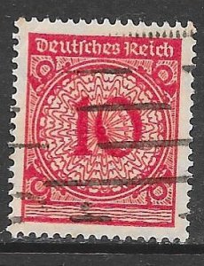 Germany 325: 10pf Numeral, used, F-VF