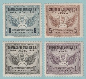 EL SALVADOR 613 AND C111 - C116  MINT NEVER HINGED OG ** VERY FINE! - R924