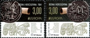 Bosnia and Herzegovina Mostar 2020 MNH Stamps Scott 408-409 Europa CEPT Coins