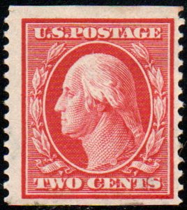 US #388 SCV $1400.00 F/VF mint hinged, wonderfully fresh color, super nice TA...