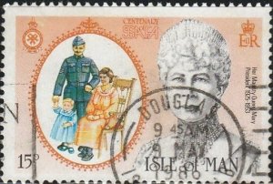 Isle Of Mann, #288  Used From 1985,  CV-$0.50