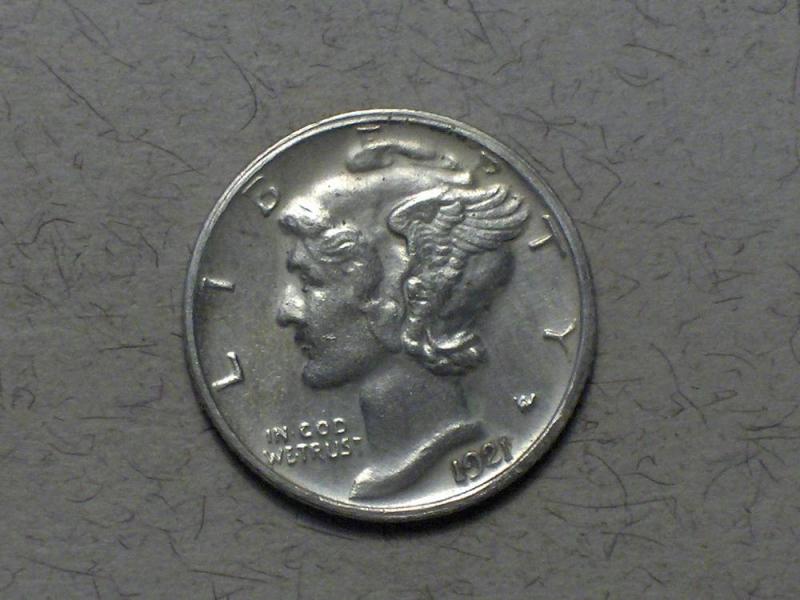 1921 P Mercury Dime Copy